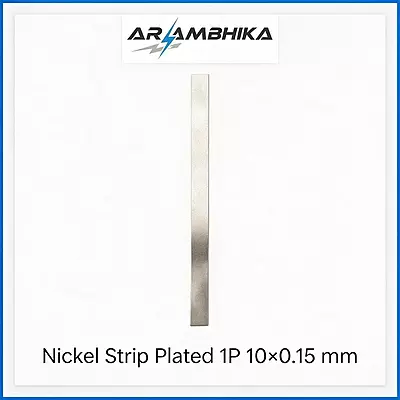 Nickel Strip Plated 1P 10x0.15 mm