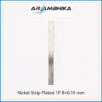 Nickel Strip Plated 1P 8x0.15 mm