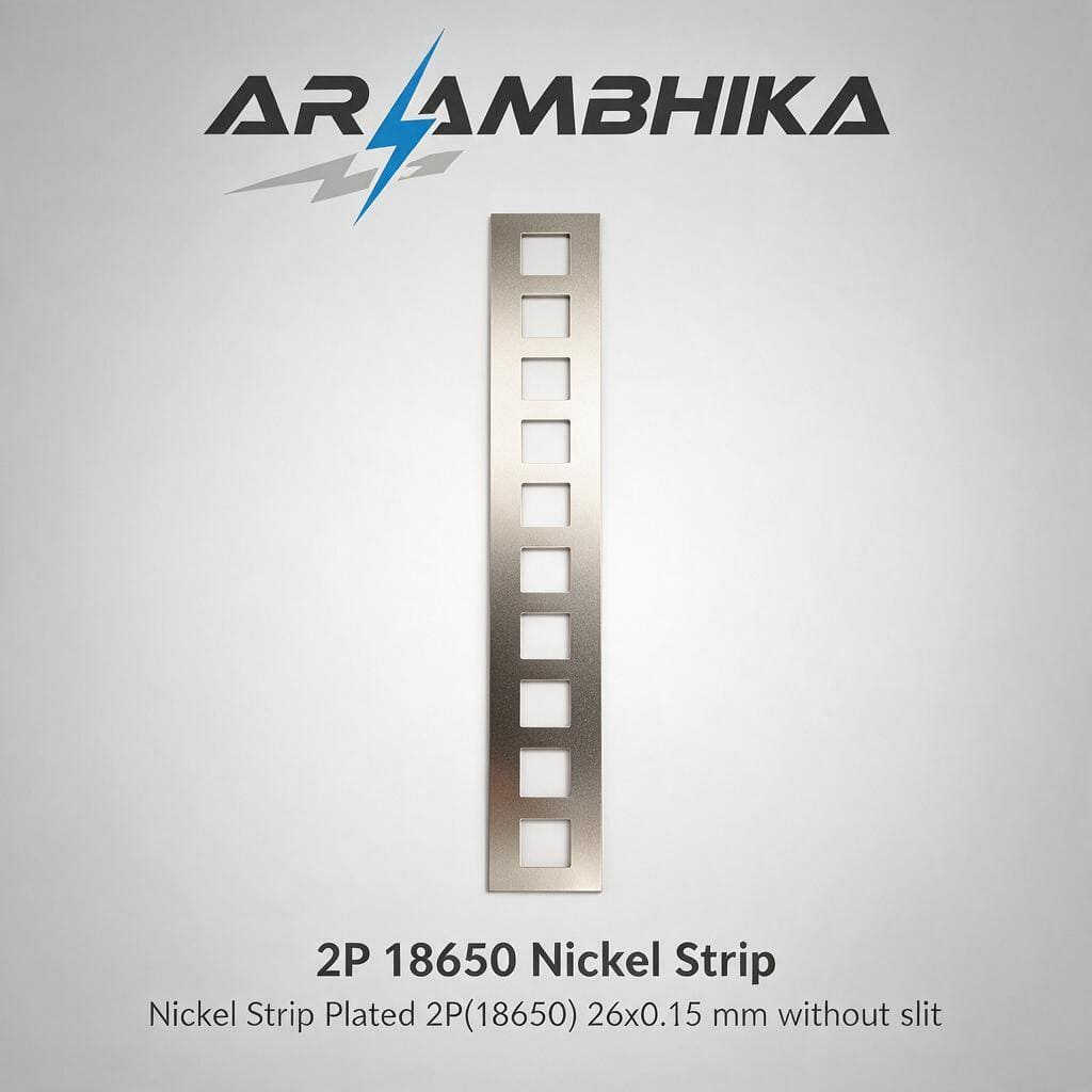 Nickel Strip Plated 2P(18650) 26x0.15 mm without slit