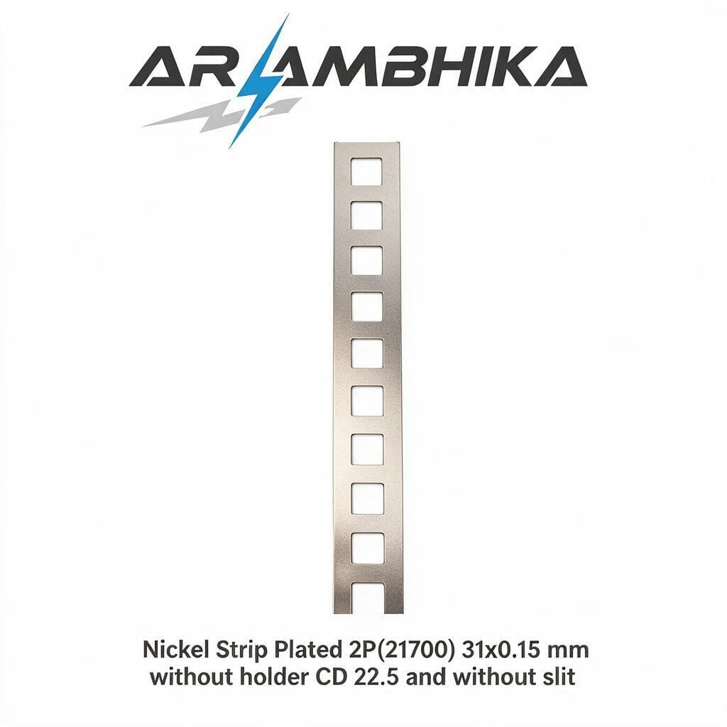 Nickel Strip Plated 2P(21700) 31x0.15 mm CD 22.5