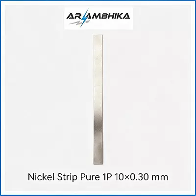 Nickel Strip Pure 1P 10x0.30 mm