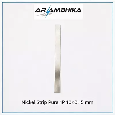 Nickel Strip Pure 1P 10x0.15 mm