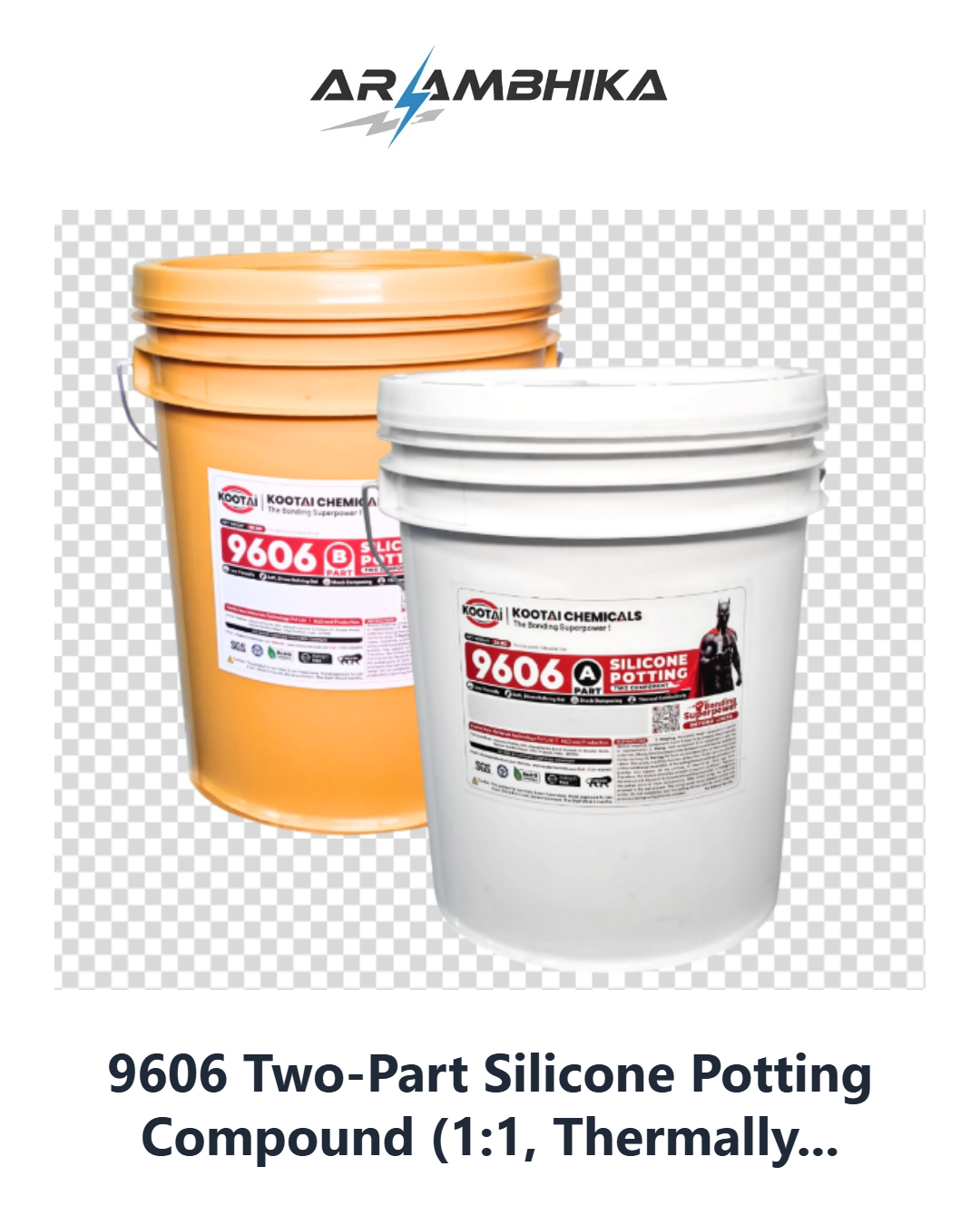 Two-Part Silicone Potting Compound (1:1, Thermally Conductive Gel)