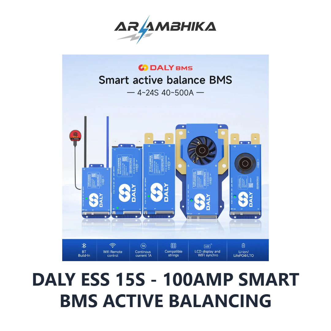 DALY ESS 15S - 100AMP SMART BMS ACTIVE BALANCING